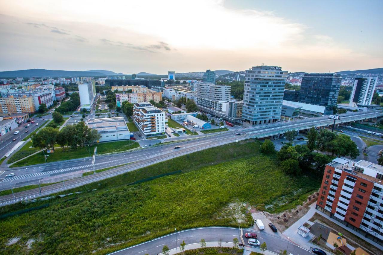 Air-Conditioned City View Apartment 24H Check-In Bratislava Luaran gambar