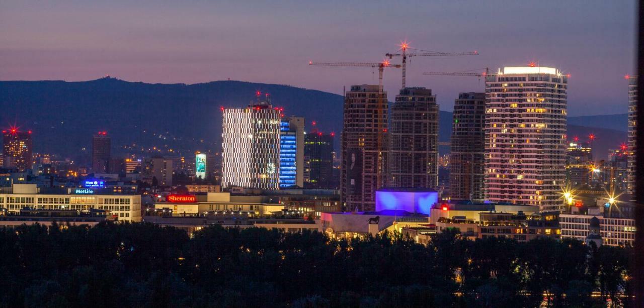 Air-Conditioned City View Apartment 24H Check-In Bratislava Luaran gambar